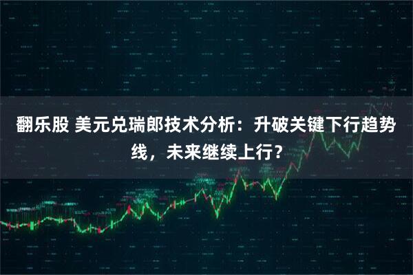 翻乐股 美元兑瑞郎技术分析：升破关键下行趋势线，未来继续上行？