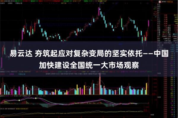 易云达 夯筑起应对复杂变局的坚实依托——中国加快建设全国统一大市场观察
