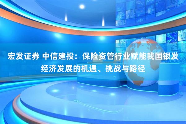 宏发证券 中信建投：保险资管行业赋能我国银发经济发展的机遇、挑战与路径